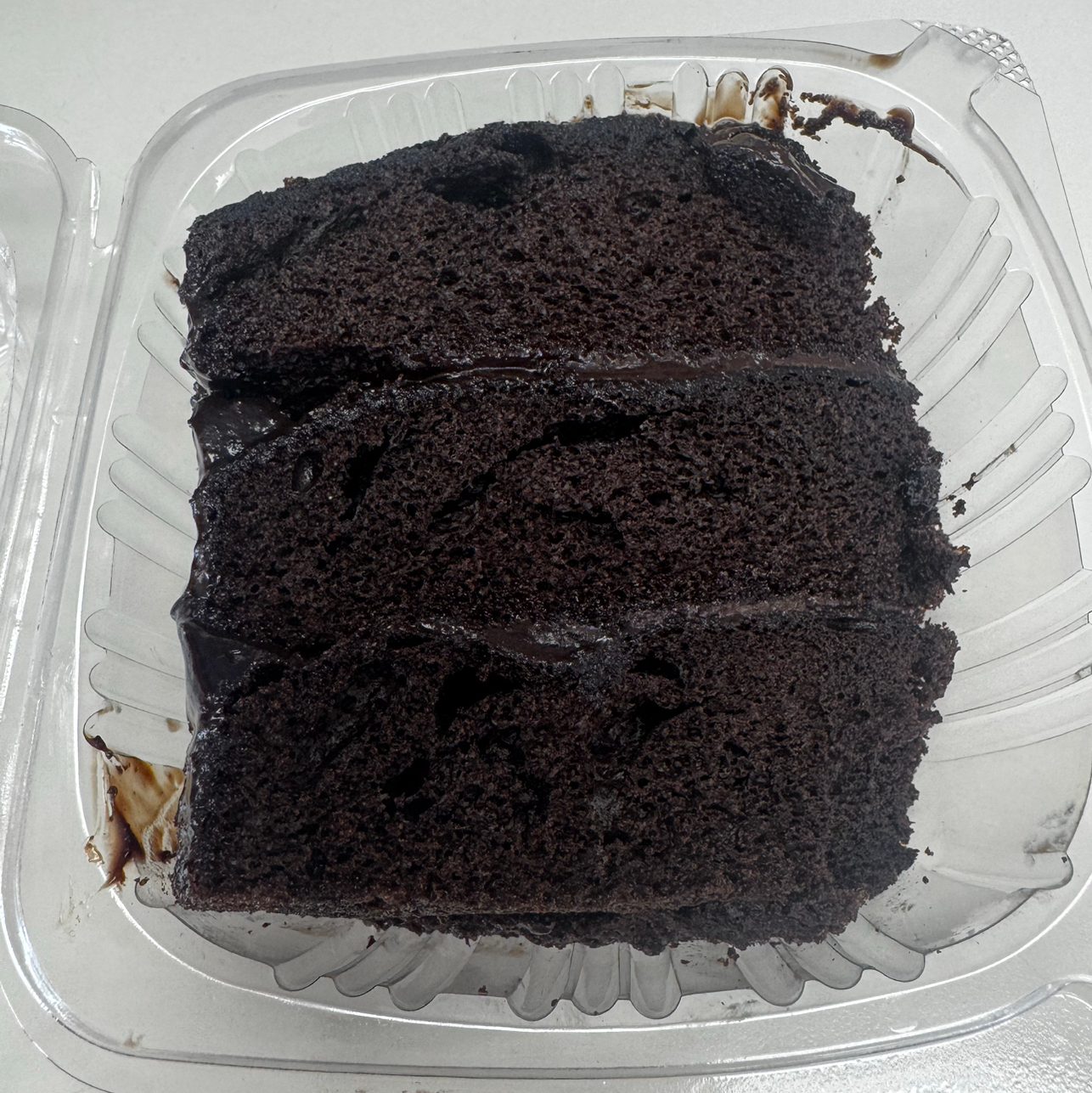 Double Chocolate Cake.