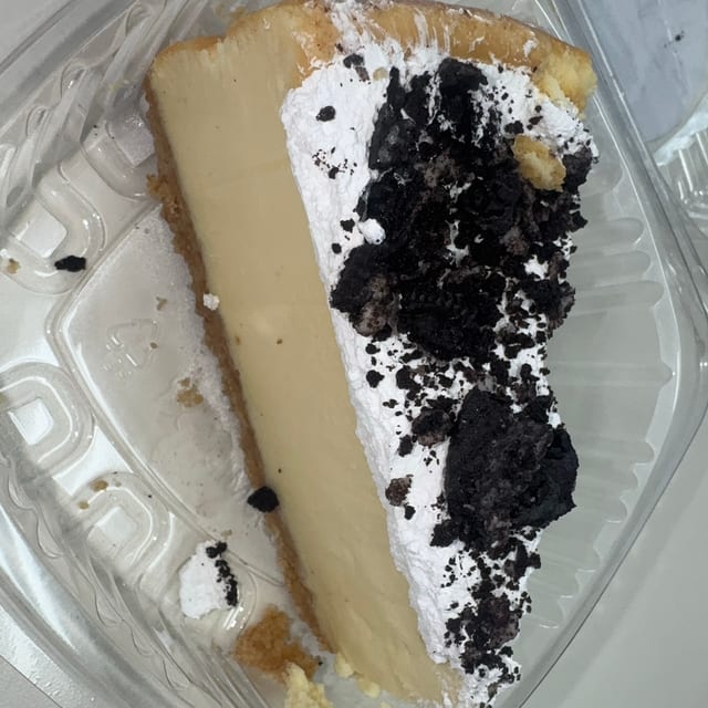 Oreo Cheesecake.