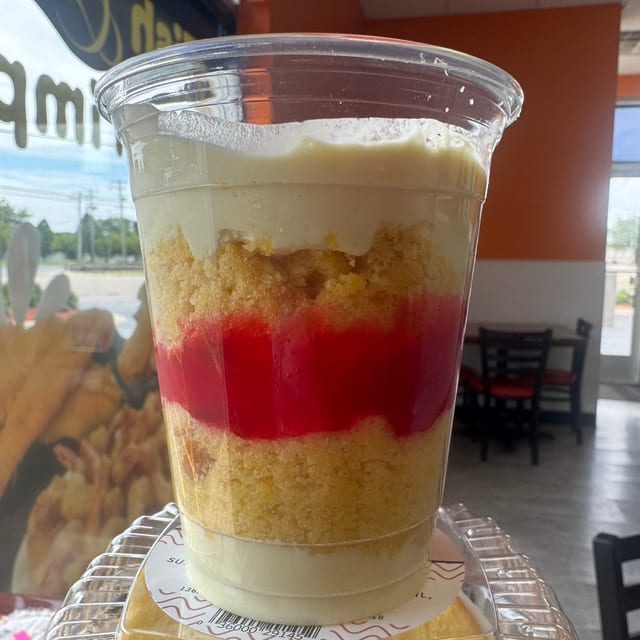 Strawberry Banana Parfait.