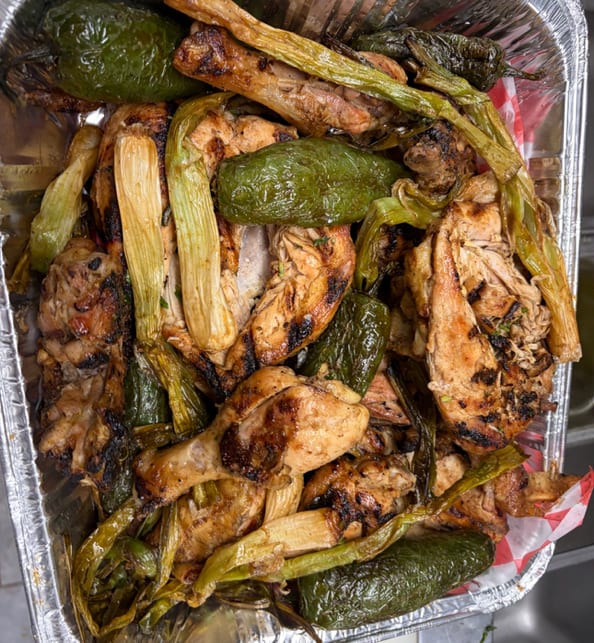Whole Chicken (Pollo al Carbon).