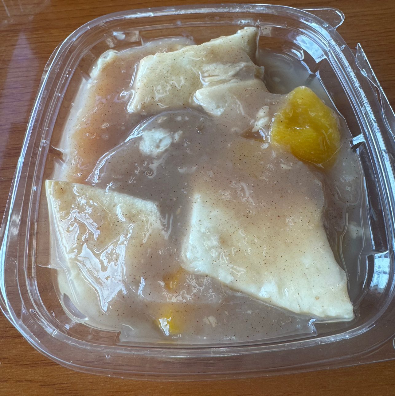 Peach Cobbler.