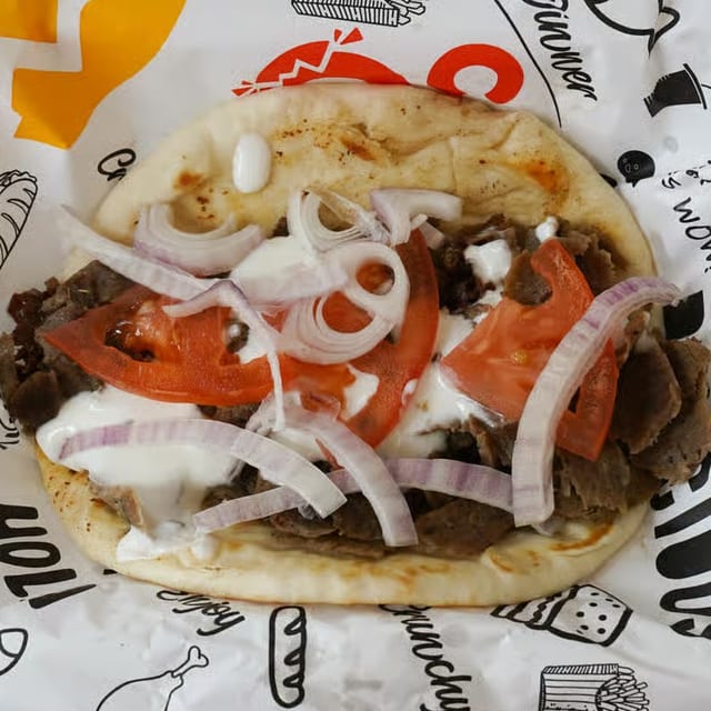 Gyro Sandwich.