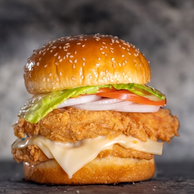 The Big Crunch Burger.
