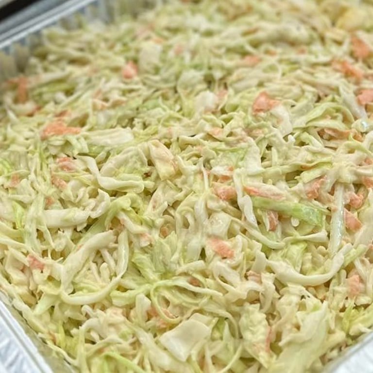 Savor Our Fresh Coleslaw